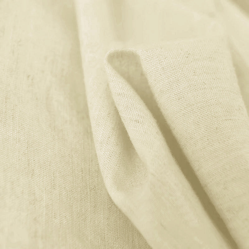 FINE LINEN SHIRTS FOR MEN (Full Sleeves)-Cream