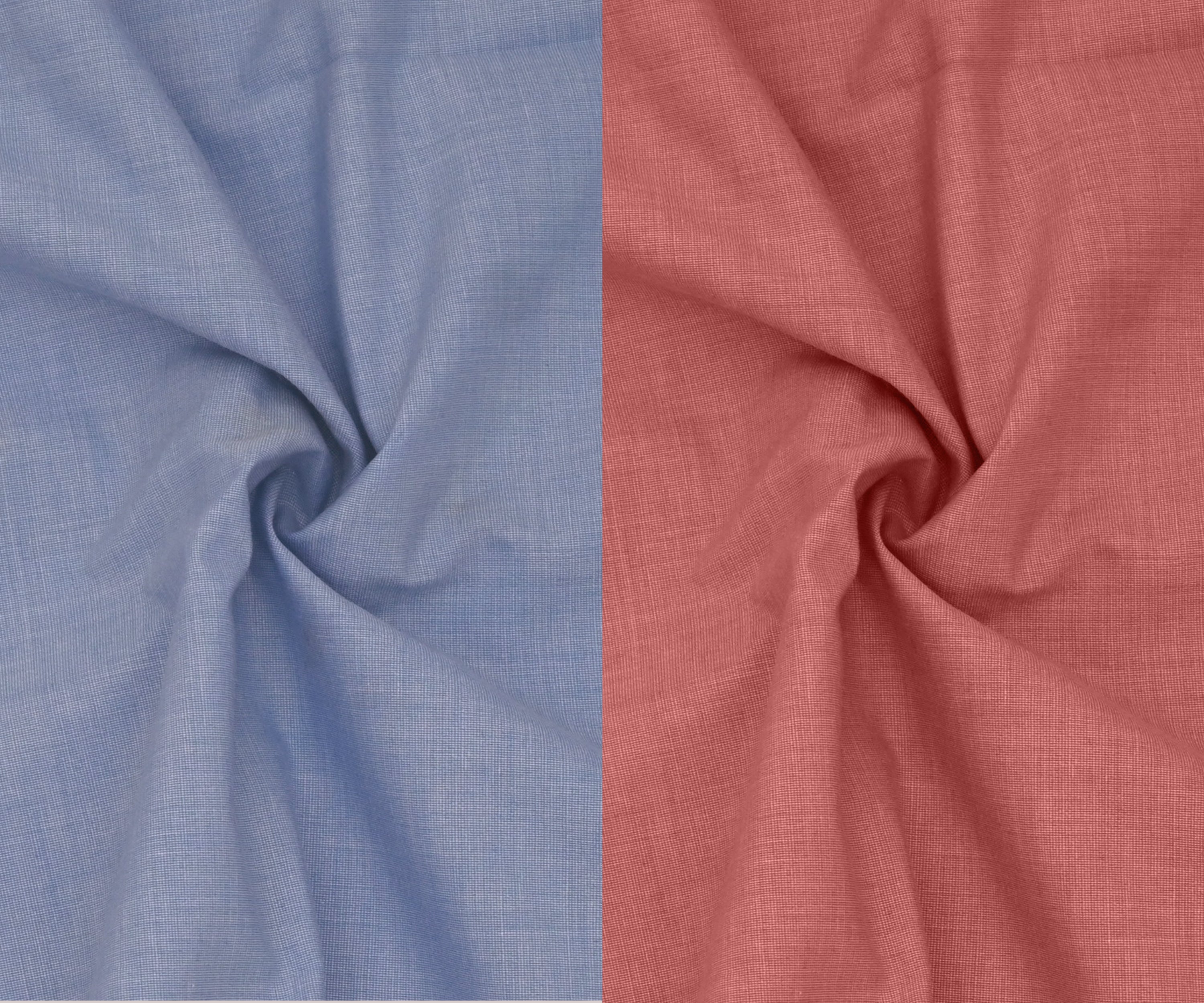 Combo of 2 Filafil Fabric Regular Fit Formal Shirts – Sky & Peach (Single Pocket)