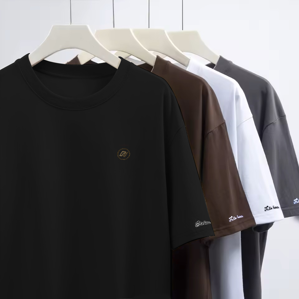 Men's Cotton Round Neck t-shirt Black