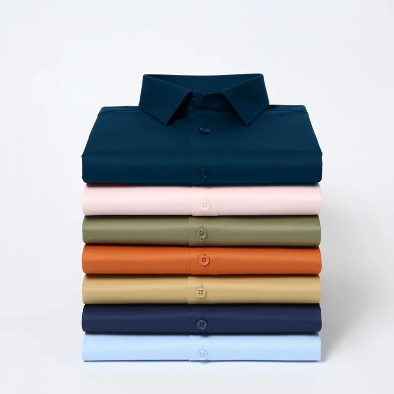 Men's Satin Lycra formal Full Sleeve shirt Teal Blue