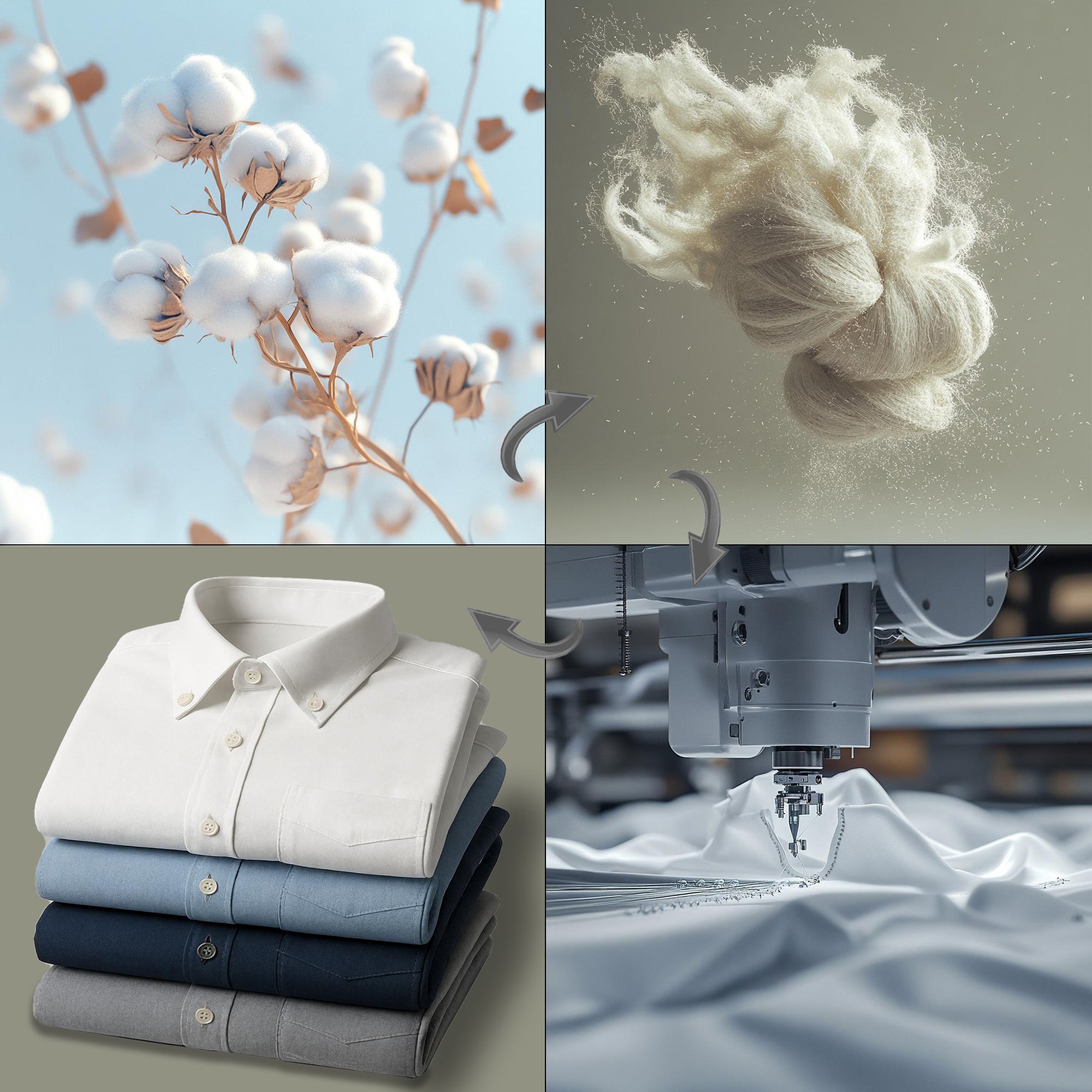 Single Pocket Formal Shirts - Cream