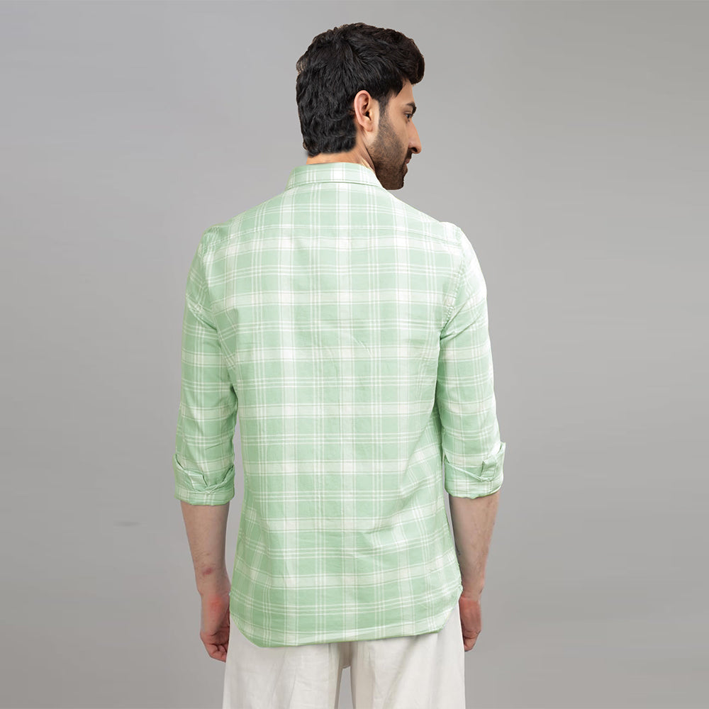 Green Check Shirt