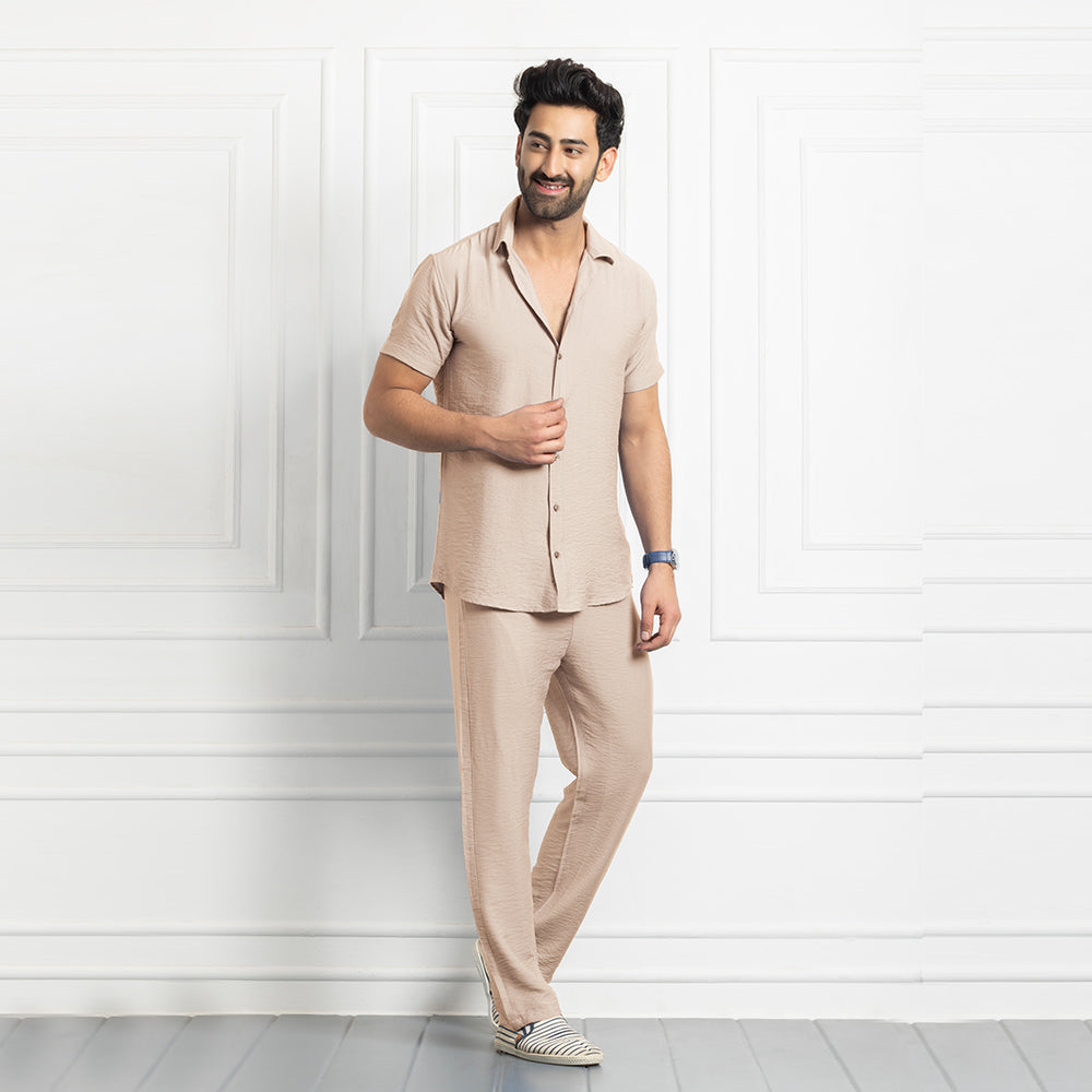 Beige Co ord Set
