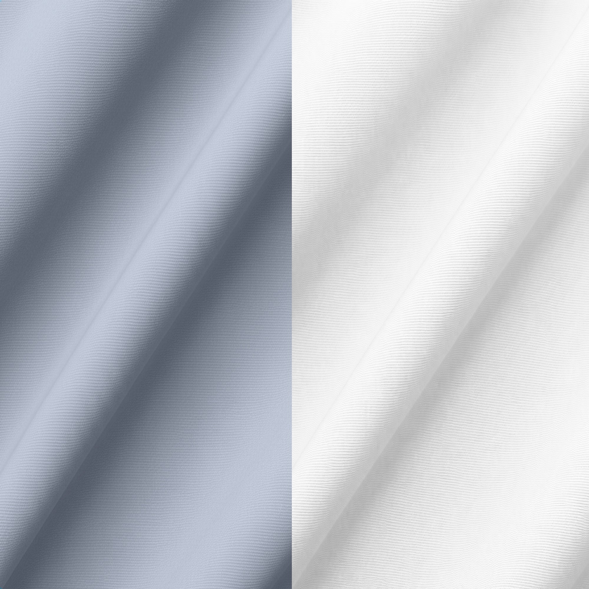 Combo of 2 Formal shirts White & Light Grey Colour My Store