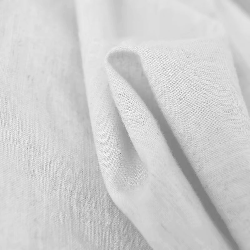 FINE LINEN SHIRTS FOR MEN (Full Sleeves)-White