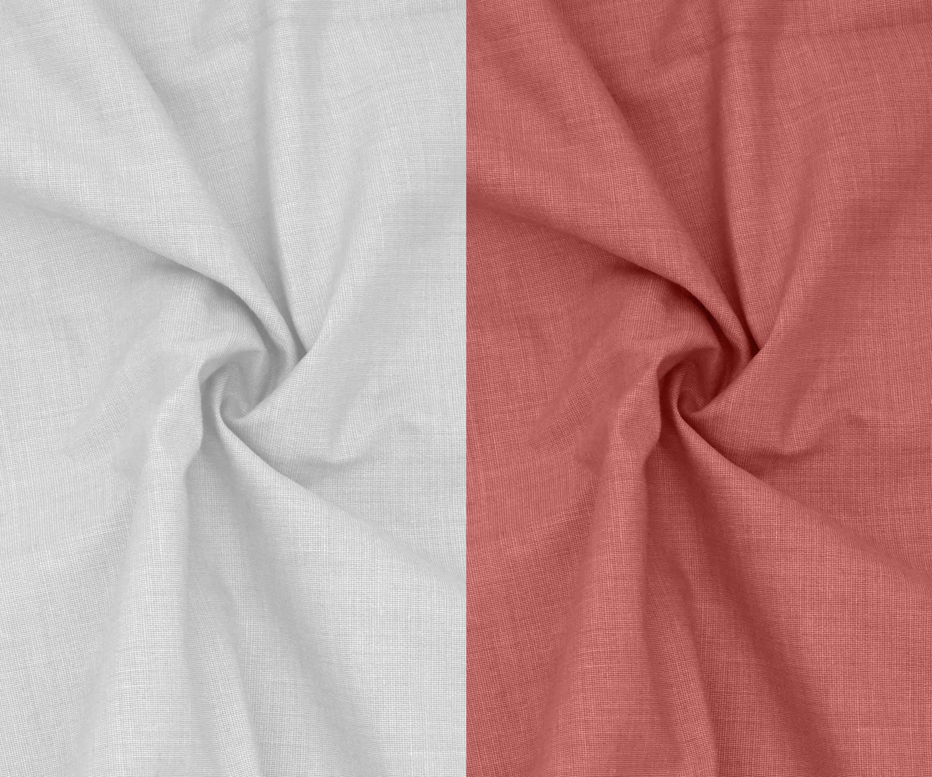 Combo of 2 Filafil Fabric Regular Fit Formal Shirts – White & Peach (Single Pocket)