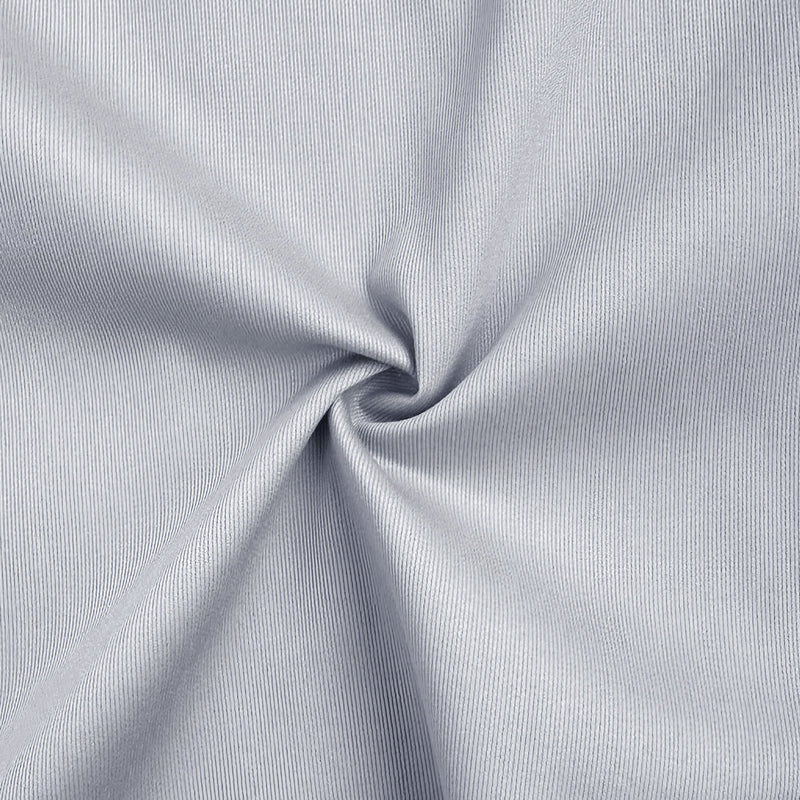 Fine-Ribbed Self-Structured Formal Shirt-GREY My Store