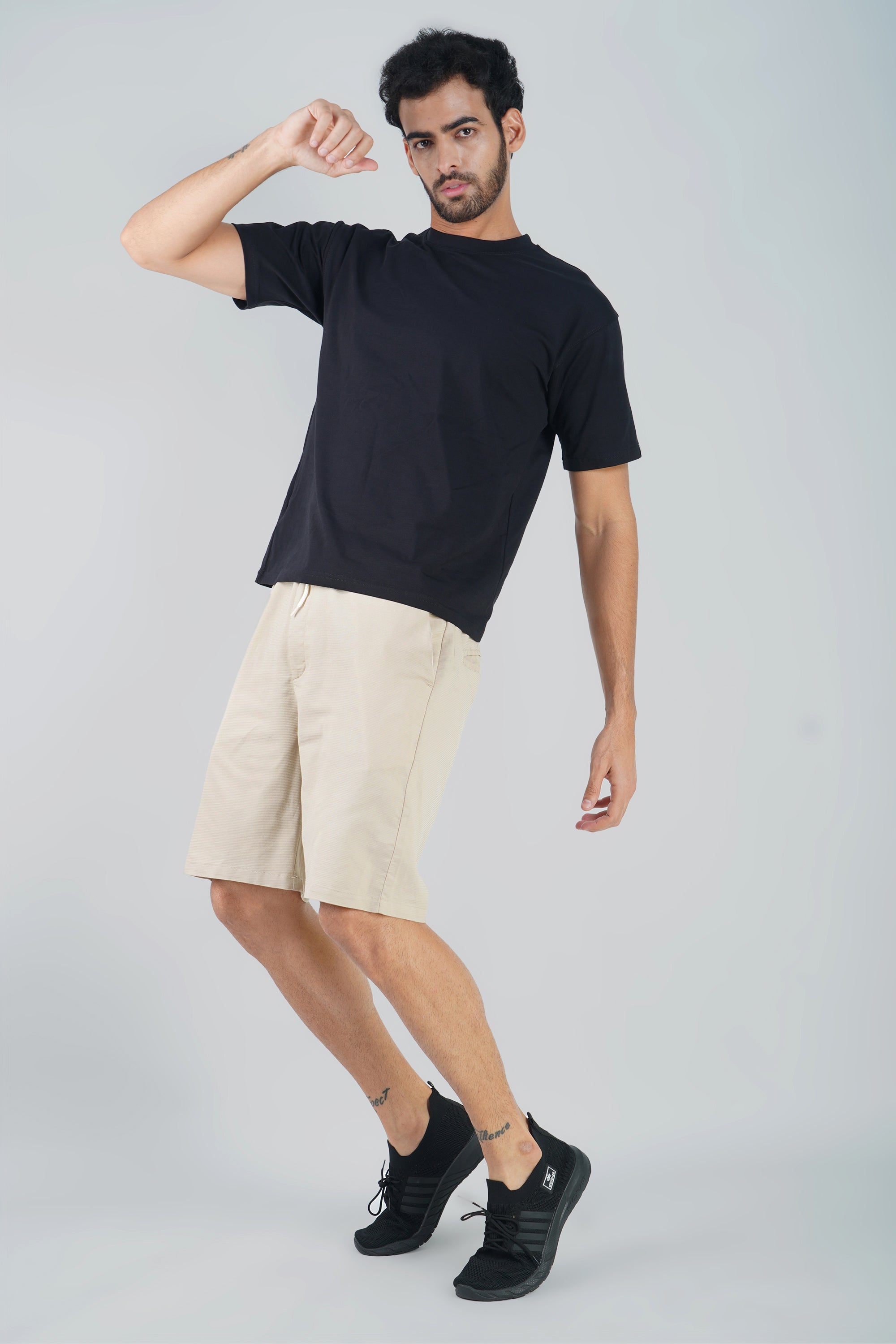 Cotton Peach Half Pant (Shorts)