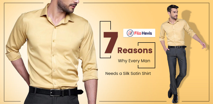 7 Reasons Any Man Needs a Silk Satin Shirt, Best Silk Satin Shirt