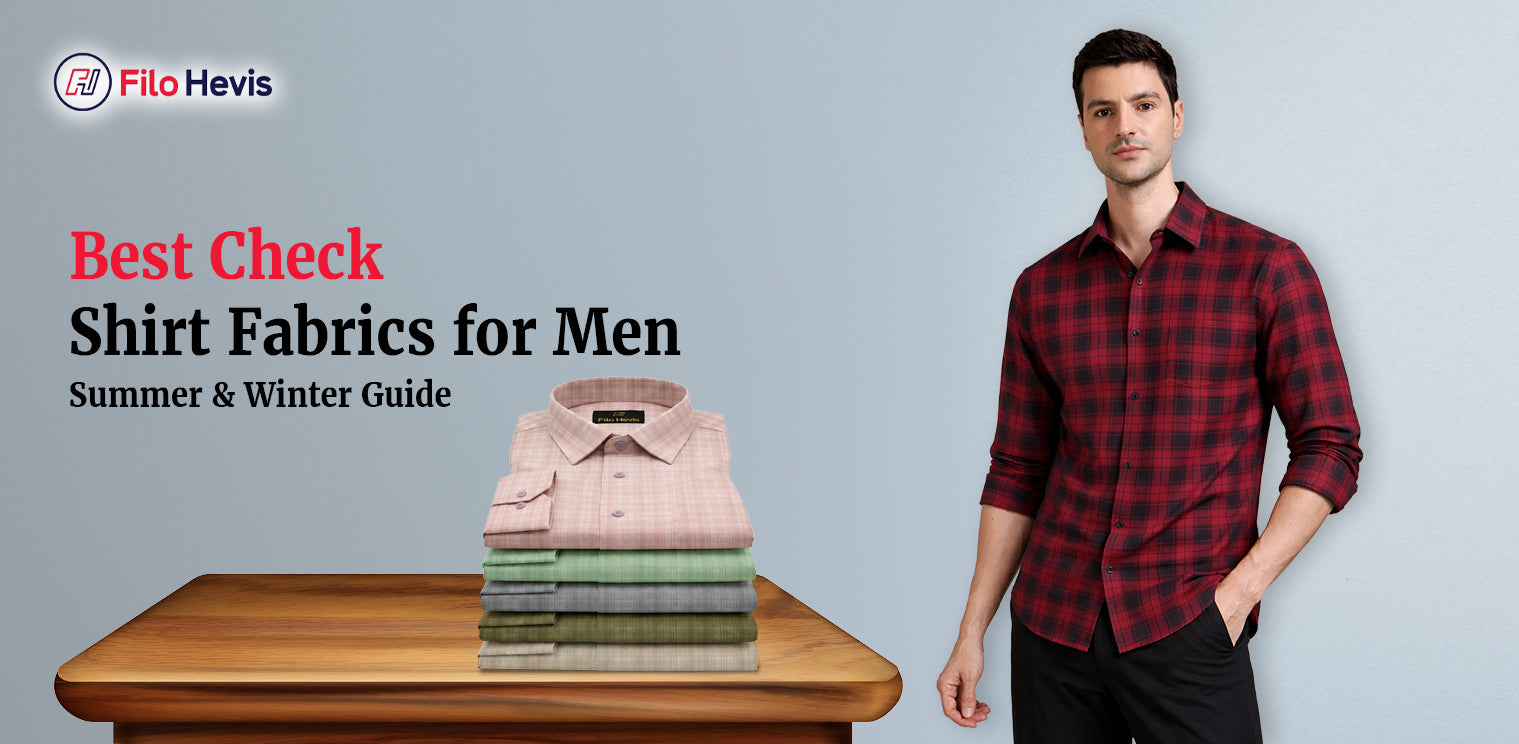 Check Shirt Fabrics for Men
