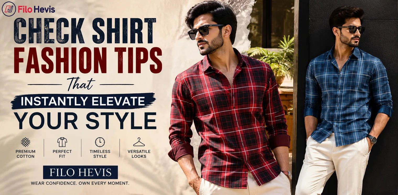 Check shirt fashion tips