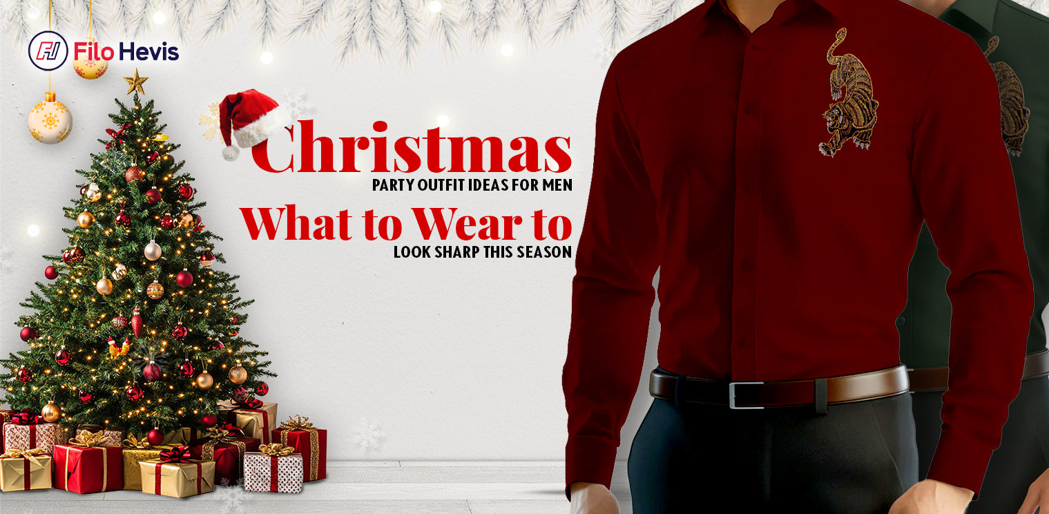 Christmas Party Outfit Ideas for Men