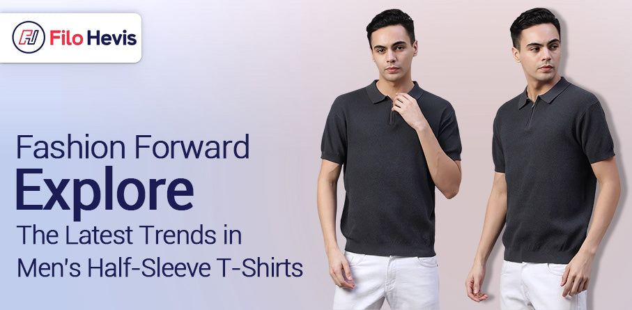 Explore the Latest Trends in Men's Half-Sleeve T-Shirts, Men's Half-Sleeve T-Shirts