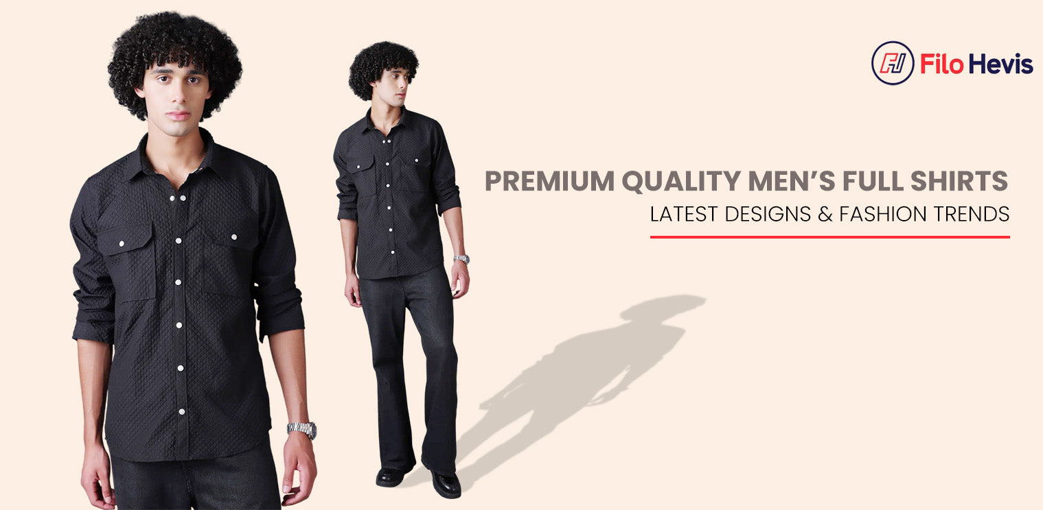 full sleeve shirts for men