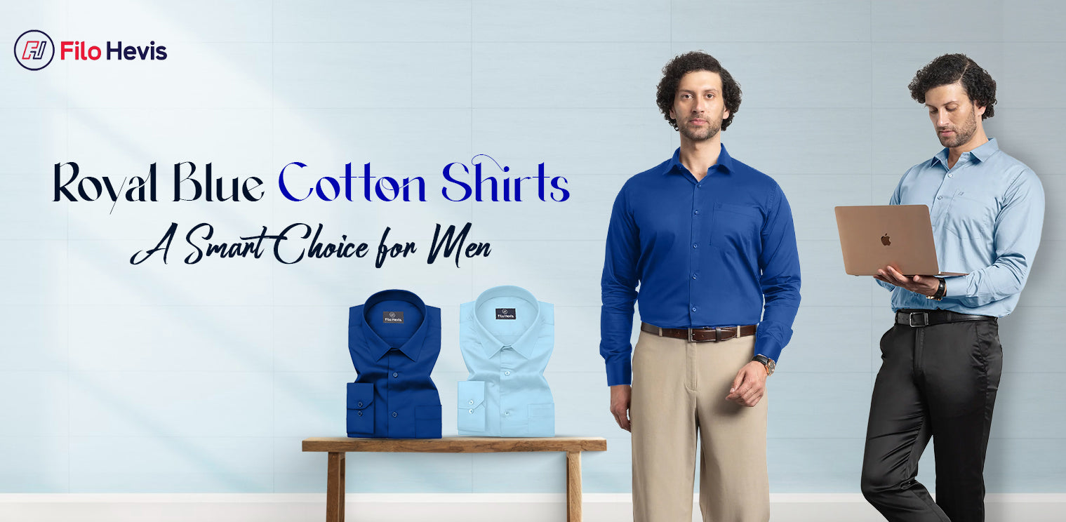 royal blue shirt, blue shirt for men,