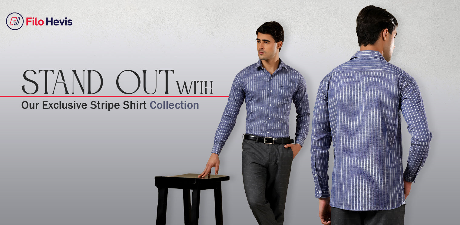 Striped shirt men