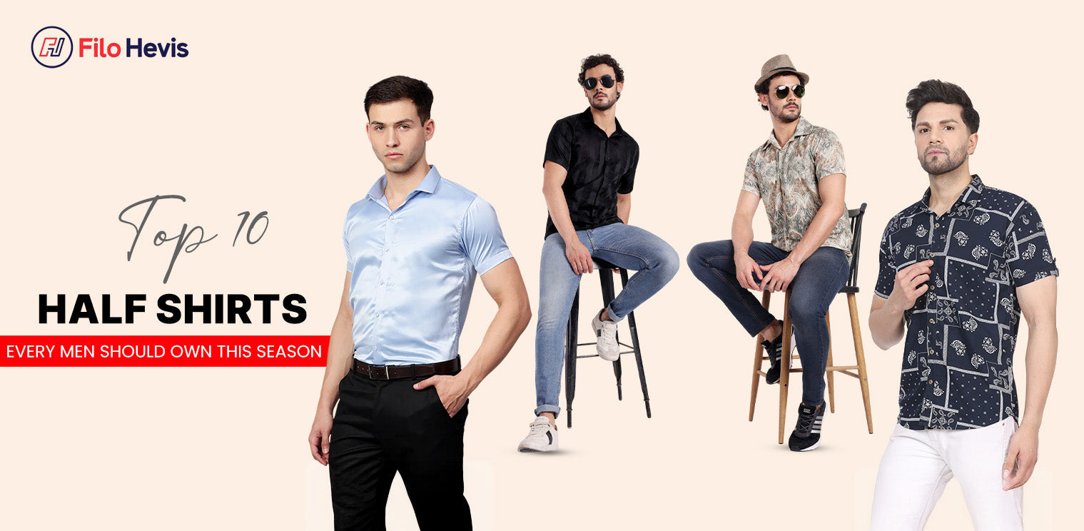 Half sleeve shirts mens