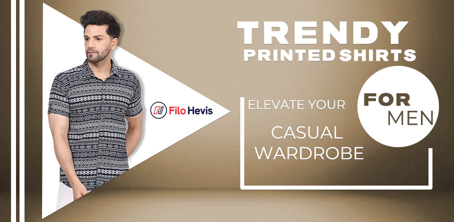 Trendy Printed Shirts for Men Elevate Your Casual Wardrobe, Printed Shirts for Men 