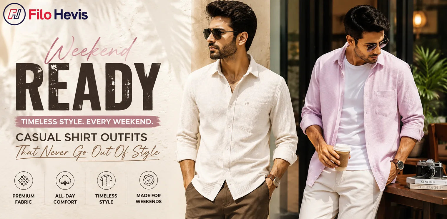 Casual Shirt Outfits for Men