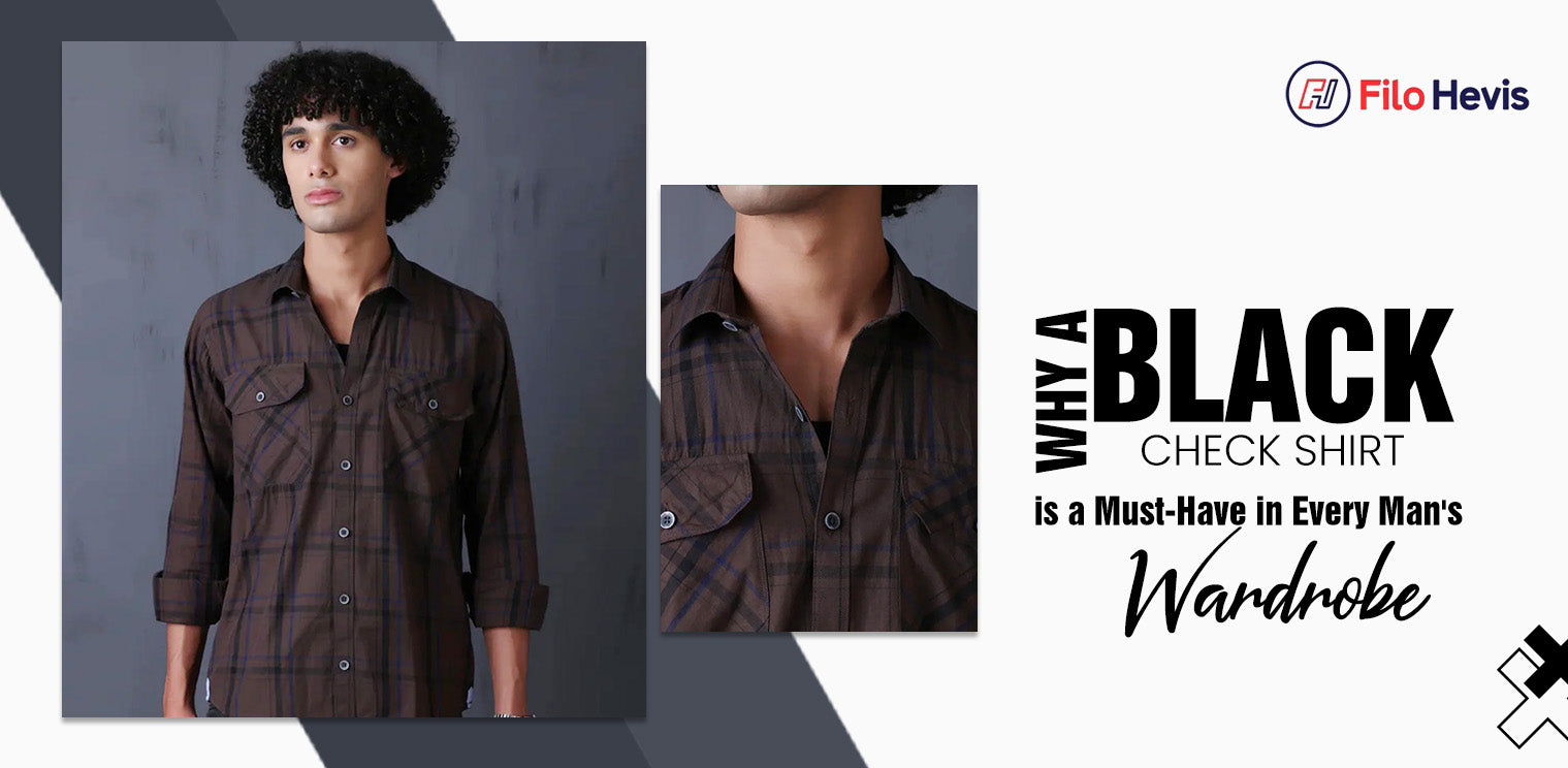 Check shirt for men
