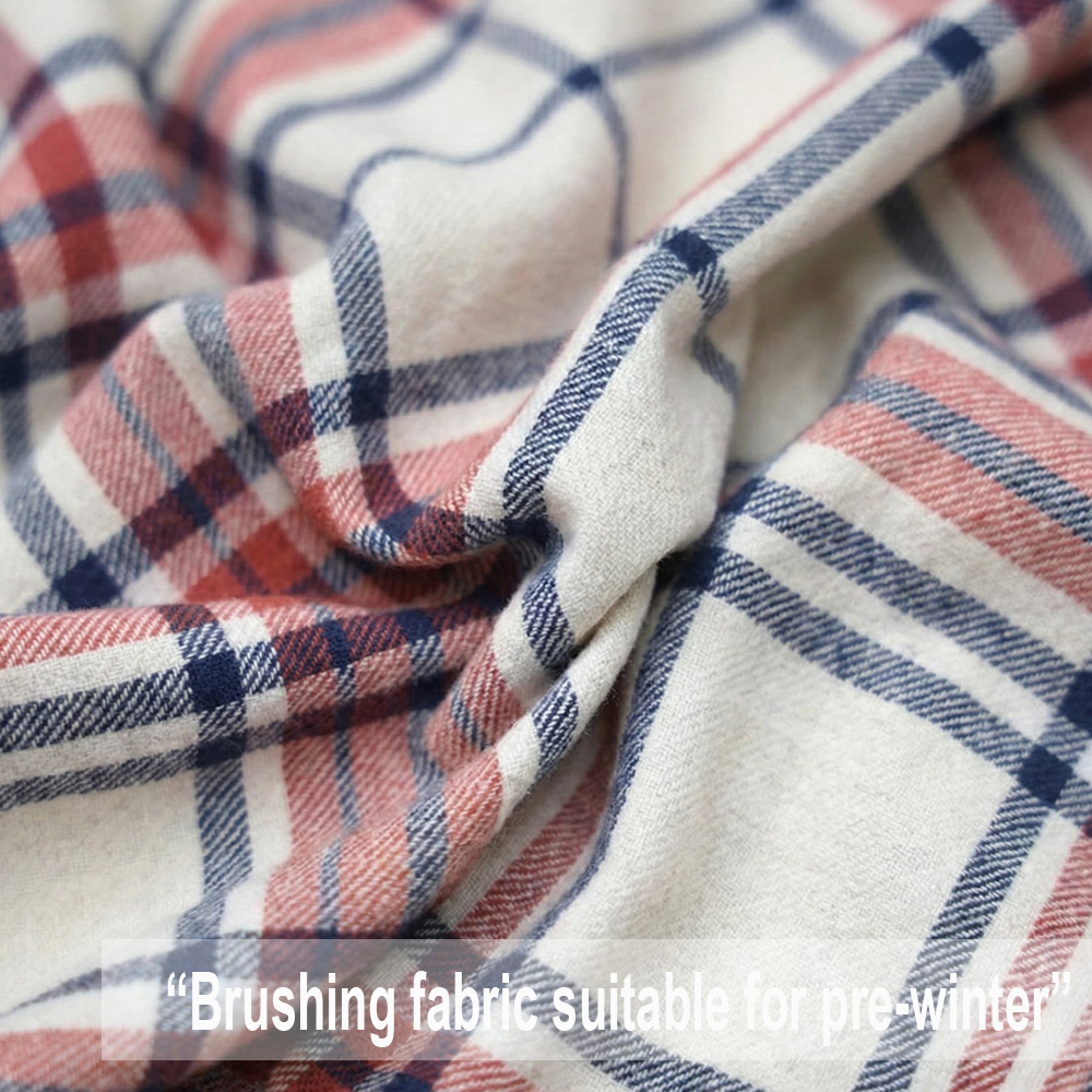 Men’s Red White Winter Check Shirt | Full Sleeves