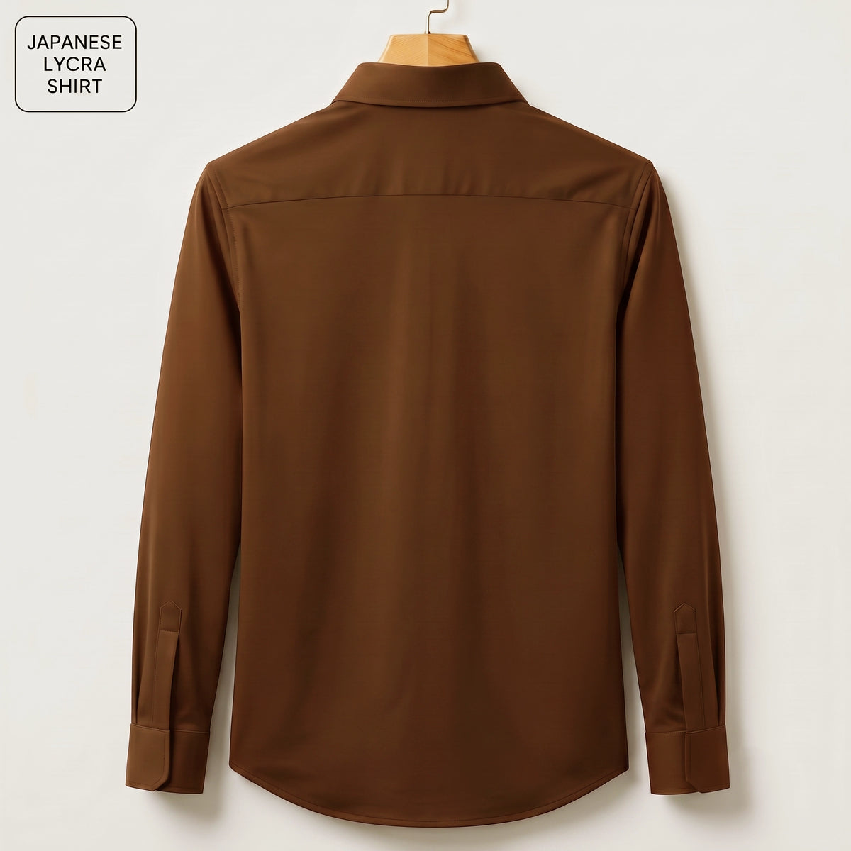 Deer Embroidery Party Shirts | Club Wear | Brown