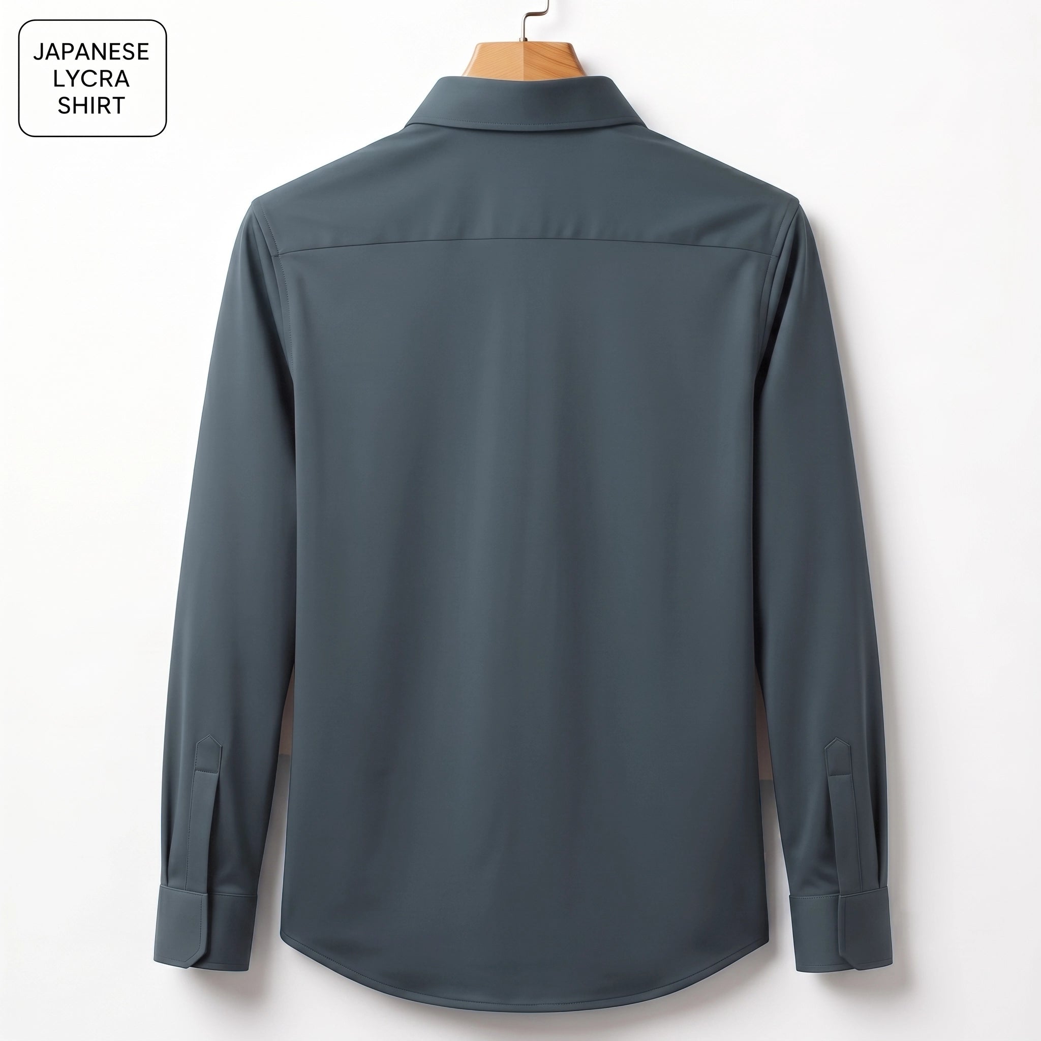 Deer Embroidery Party Shirts | Club Wear | Dark Grey