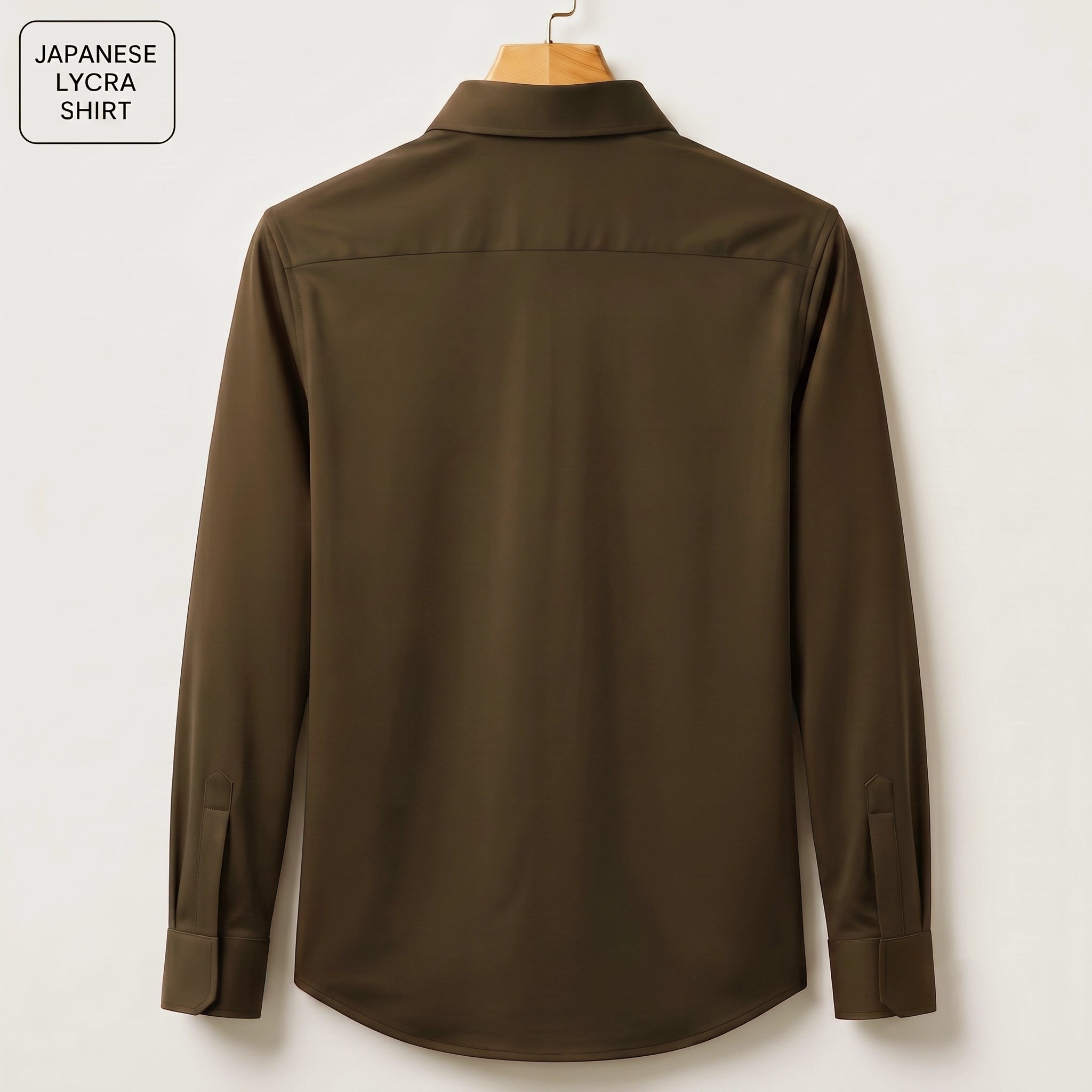 Deer Embroidery Party Shirts | Club Wear | Light-Brown