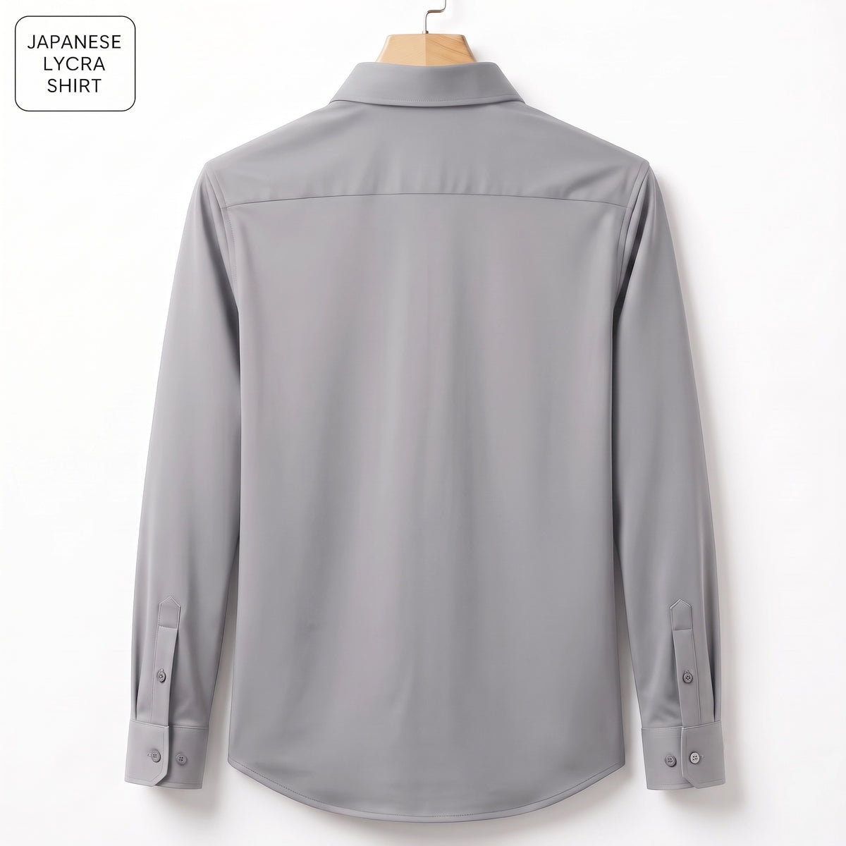 Lion Embroidery Party Shirts | Club Wear | Light-Grey