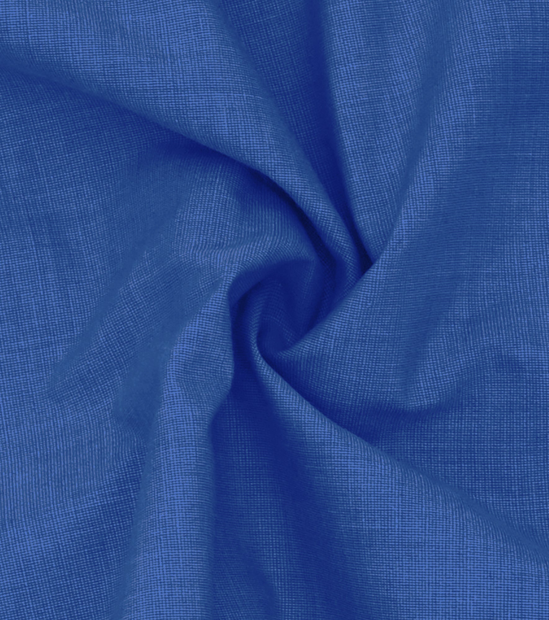 Filafil Fabric Regular Fit Single Pocket Formal Shirt Full Sleeve - Royal Blue