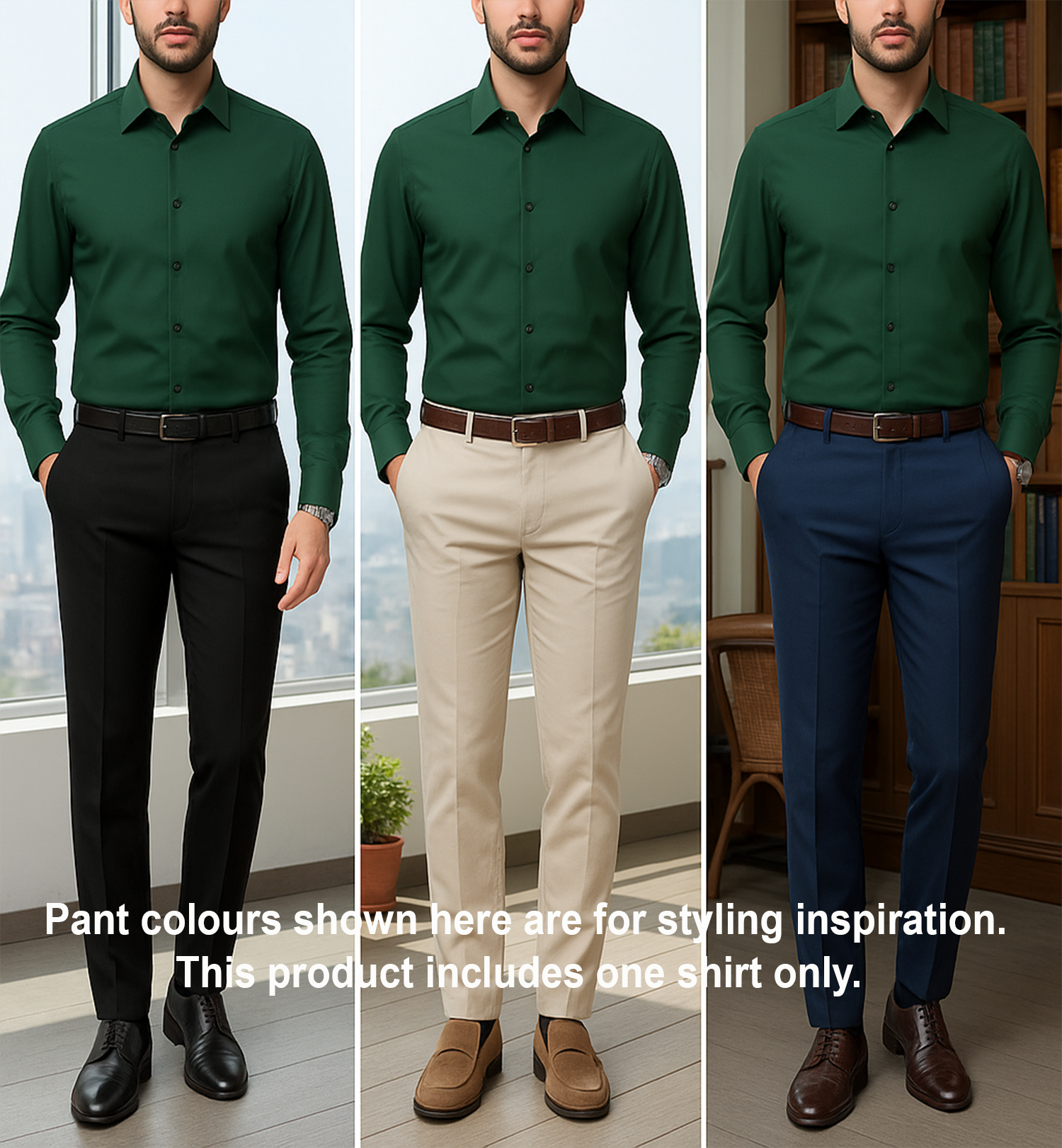 Men's Satin Lycra formal Full Sleeve Shirt Mint Green