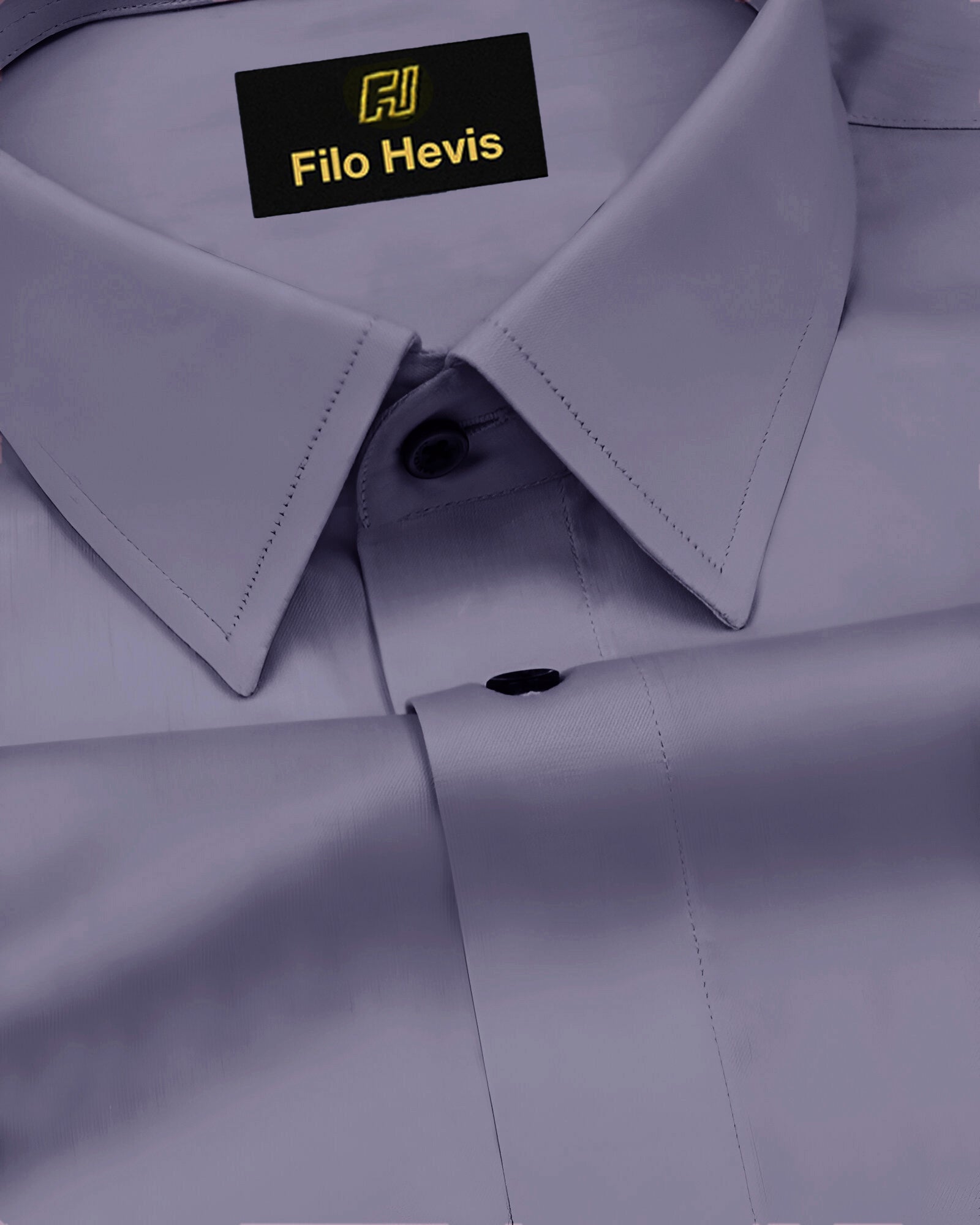 PLATINUM COTTON SATIN FORMAL SHIRT FOR MEN (Single Pocket)-Onion