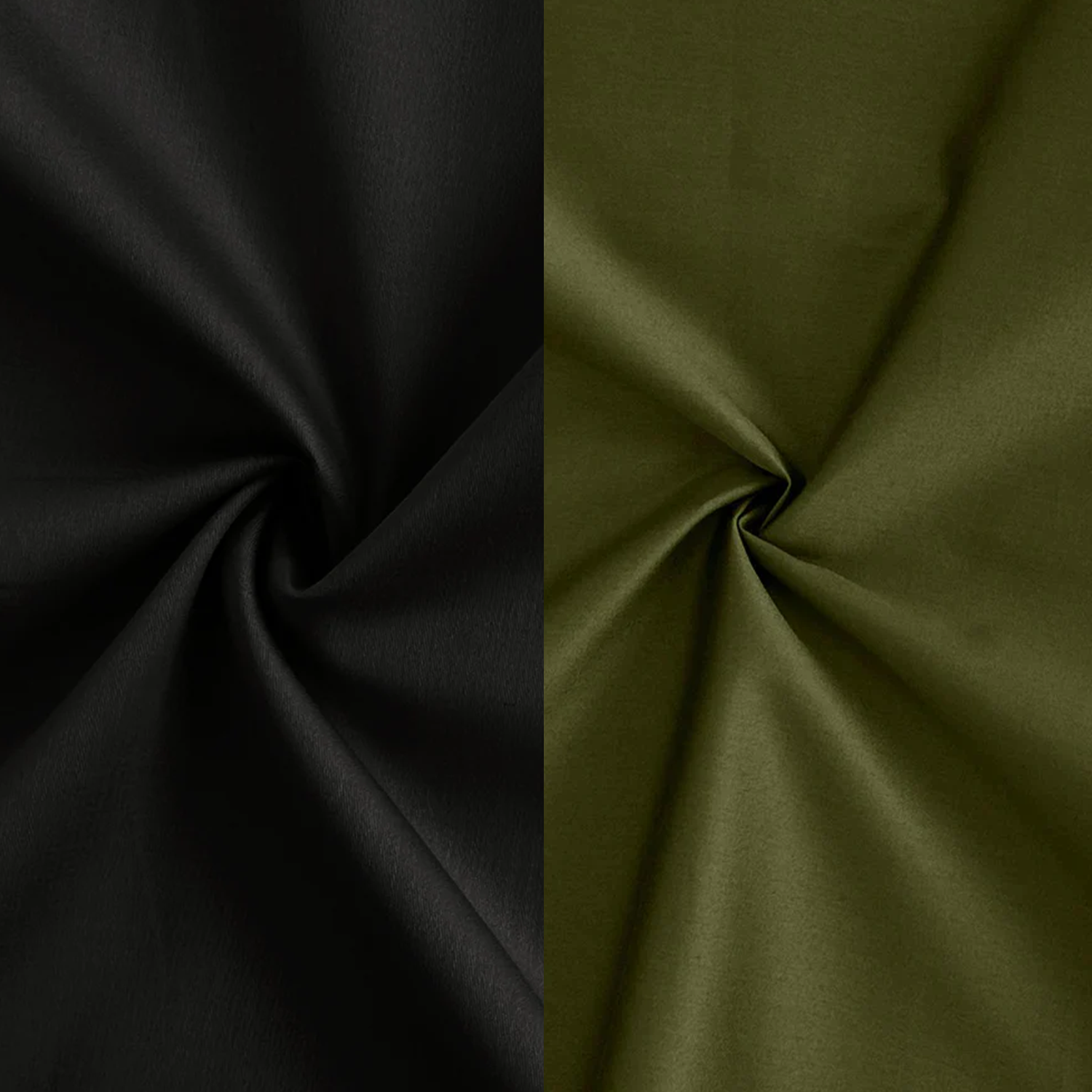 Combo of 2 Premium Cotton Formal Shirts – Black & Light Mehndi | Single Pocket | Smart Fit