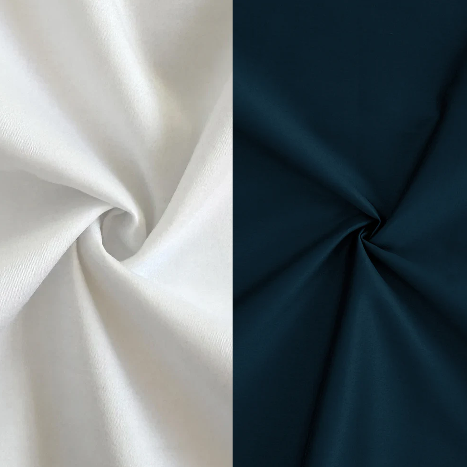 Combo of 2 Premium Cotton Formal Shirts – White & Teal Blue | Single Pocket | Smart Fit