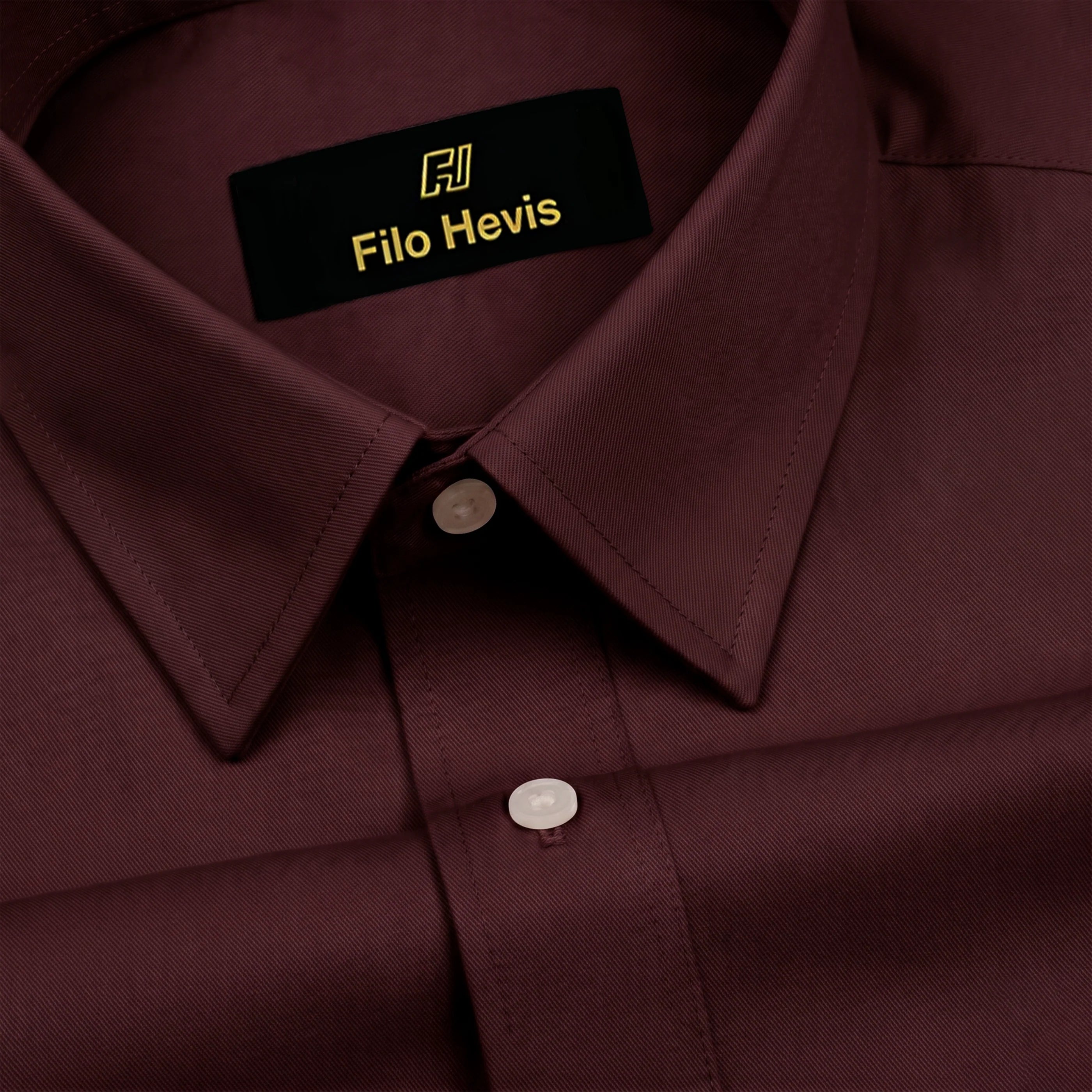Mustang Lycra Shirt for Men | Dark Maroon