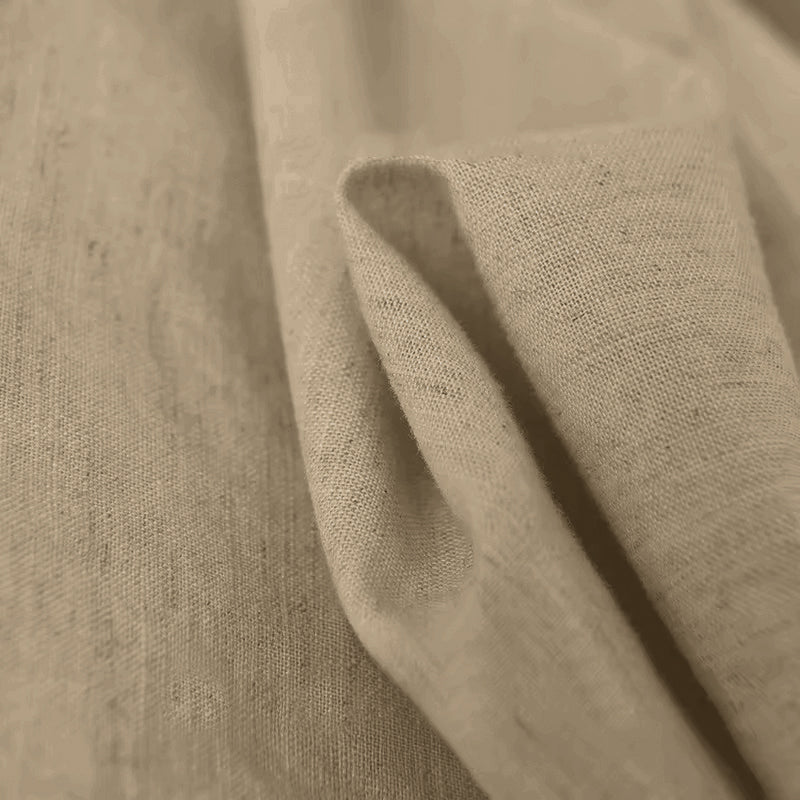 FINE LINEN SHIRTS FOR MEN (Full Sleeves)-Natural Beige