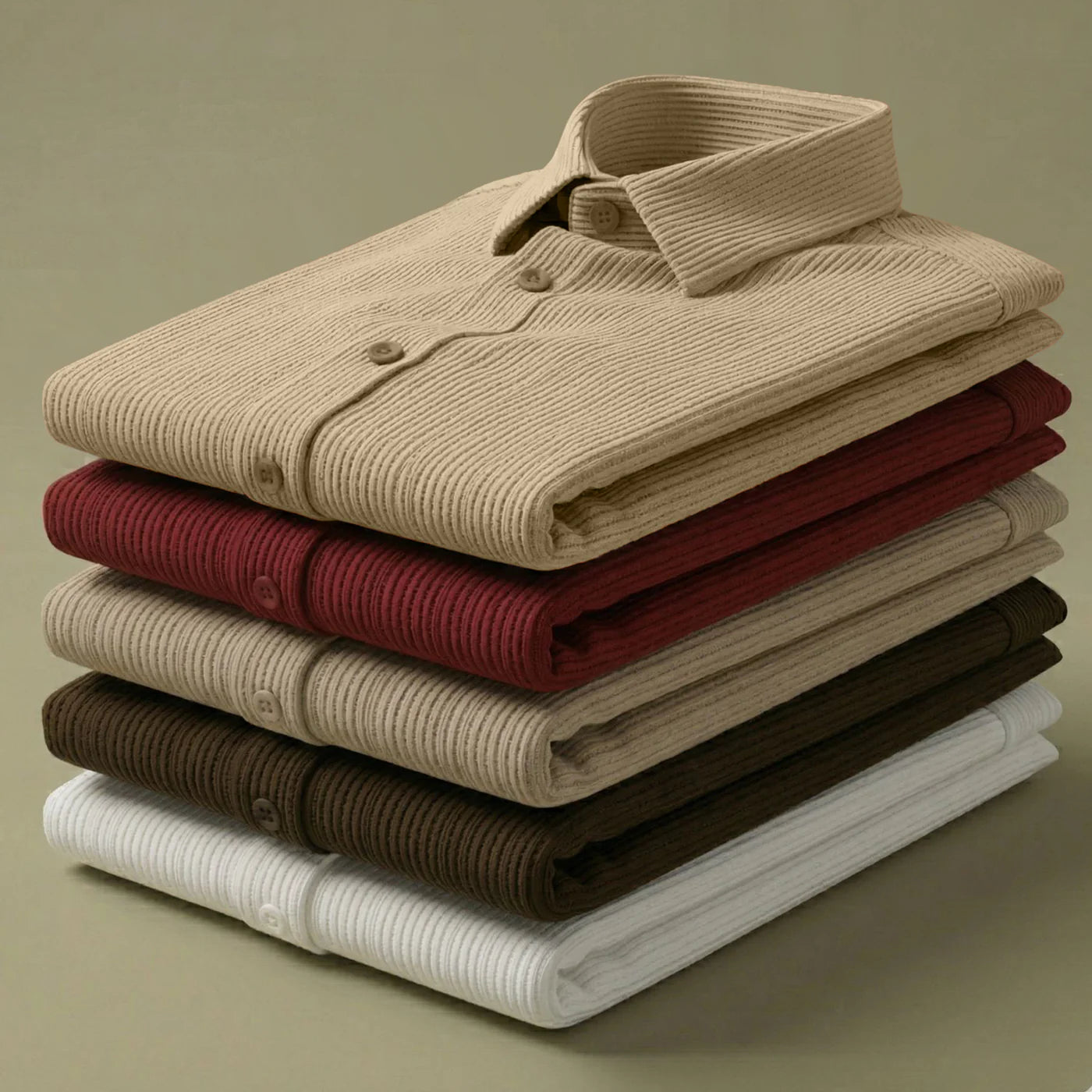 self cord corduroy casual shirts