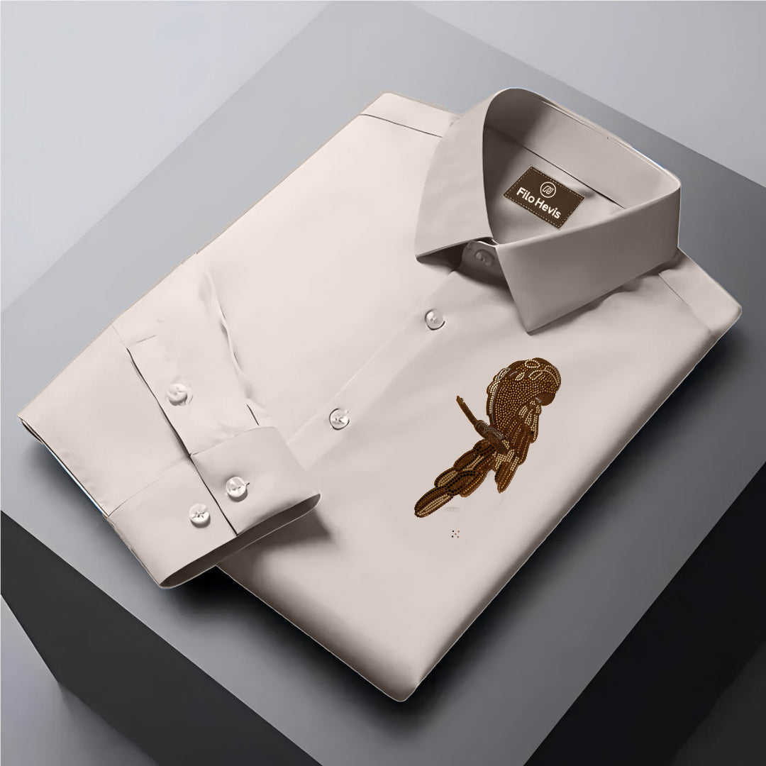 Men's ClubWear Premium Shirt - Beige
