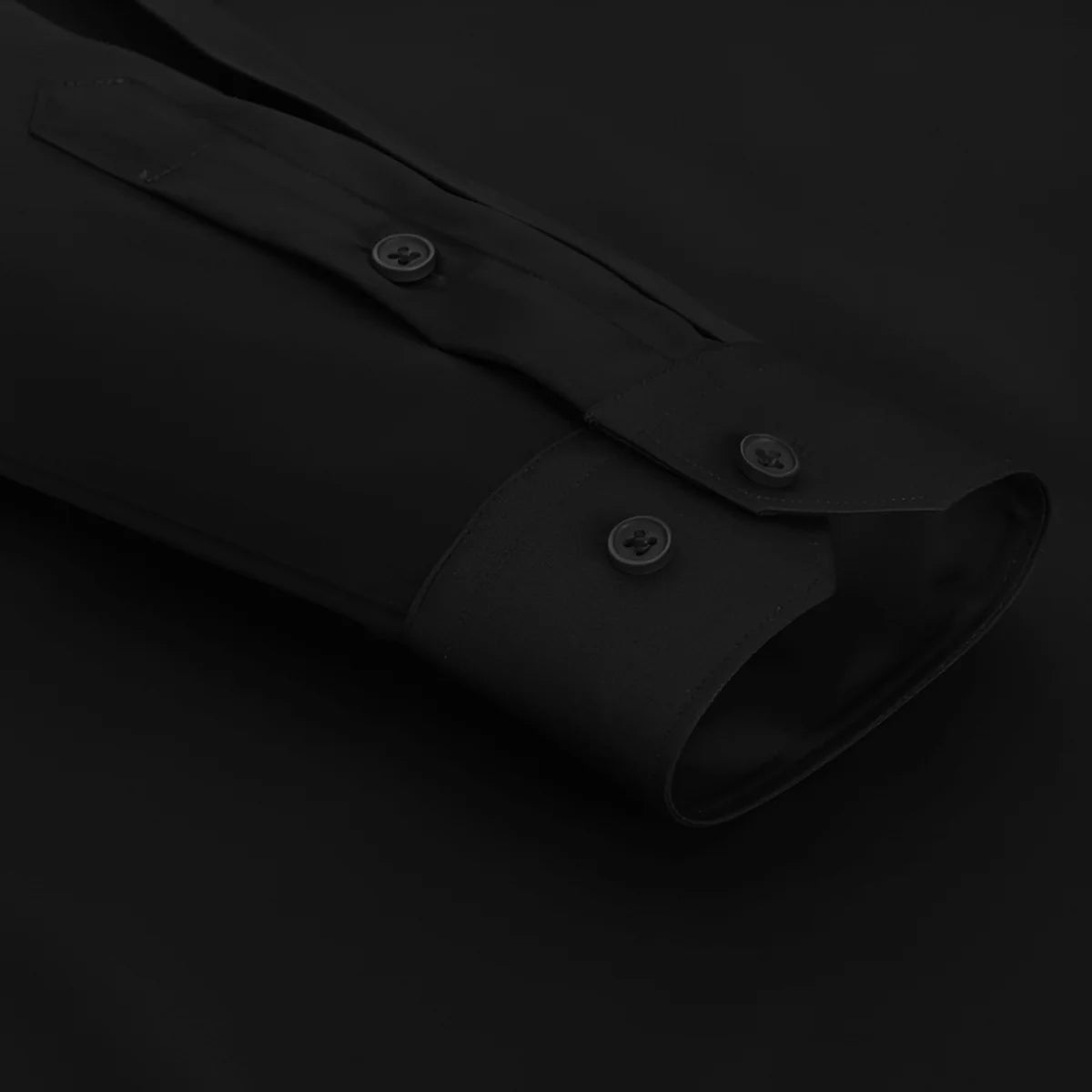 black formal shirt