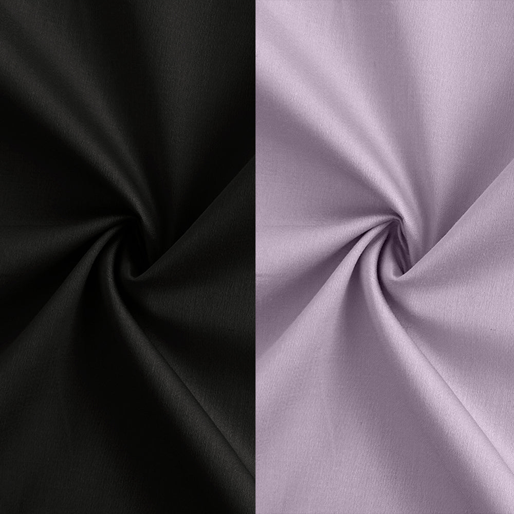 Combo of 2 Premium Cotton Formal Shirts – Black & Onion | Single Pocket | Smart Fit