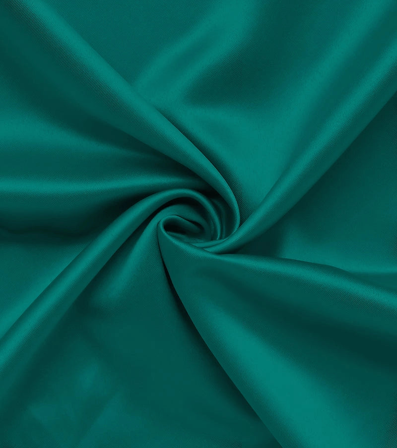 CVC Poly Satin formal Shirt For Men-Cyan
