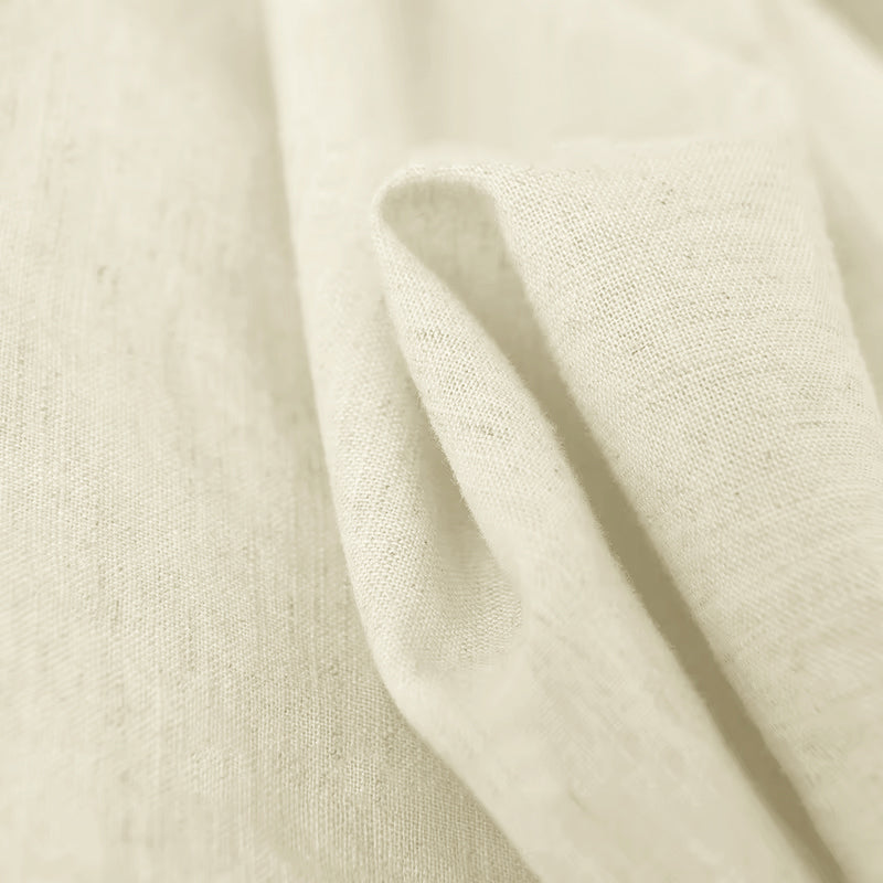 FINE LINEN SHIRTS FOR MEN (Full Sleeves)-Cream