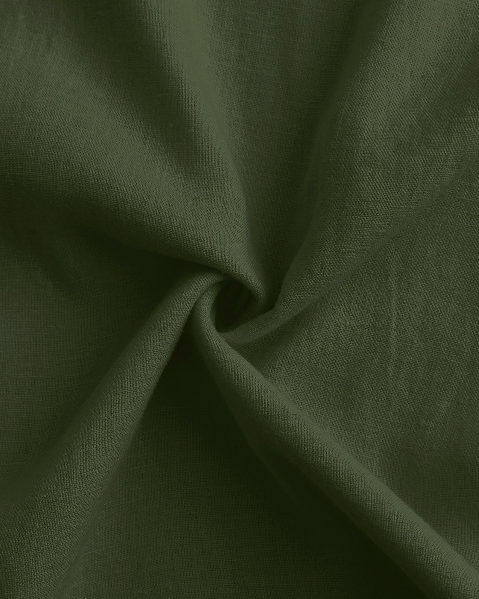 FINE LINEN SHIRTS FOR MEN (Full Sleeves)-Dark Green