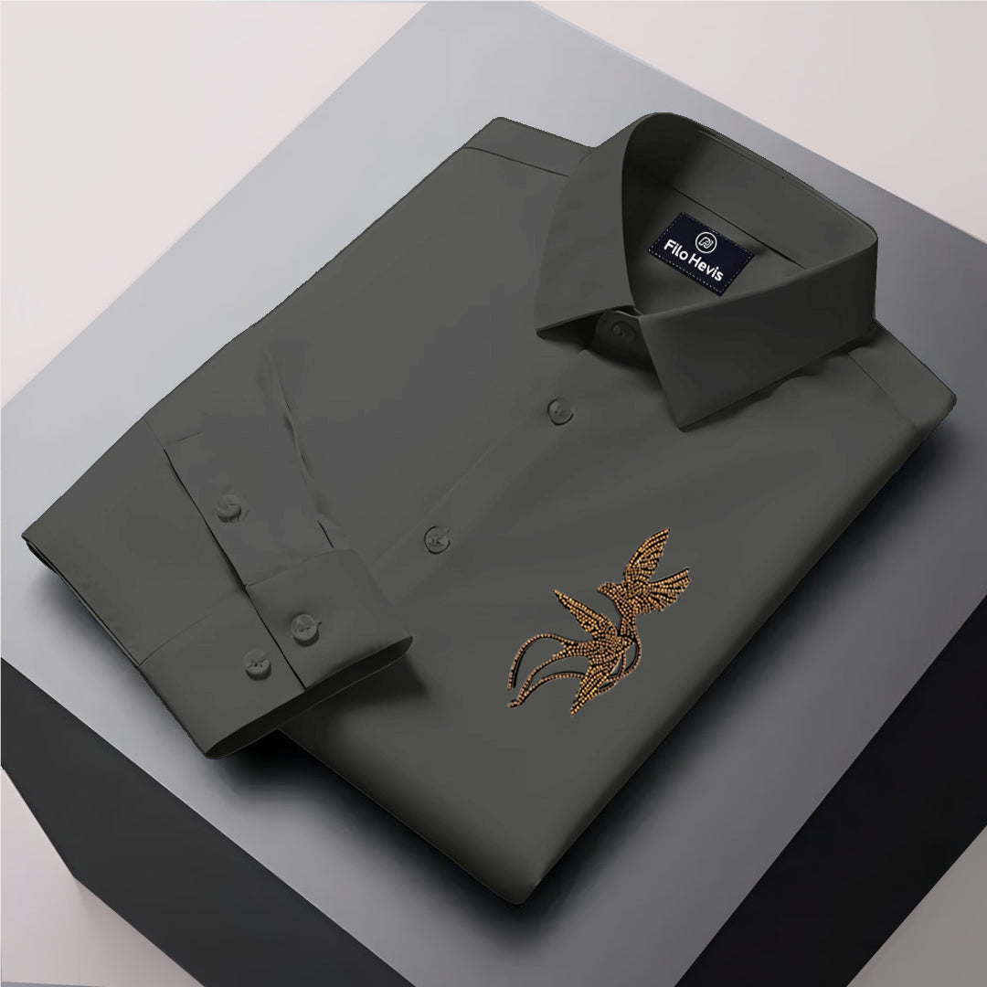 Men's ClubWear Premium Shirt - Dark Grey