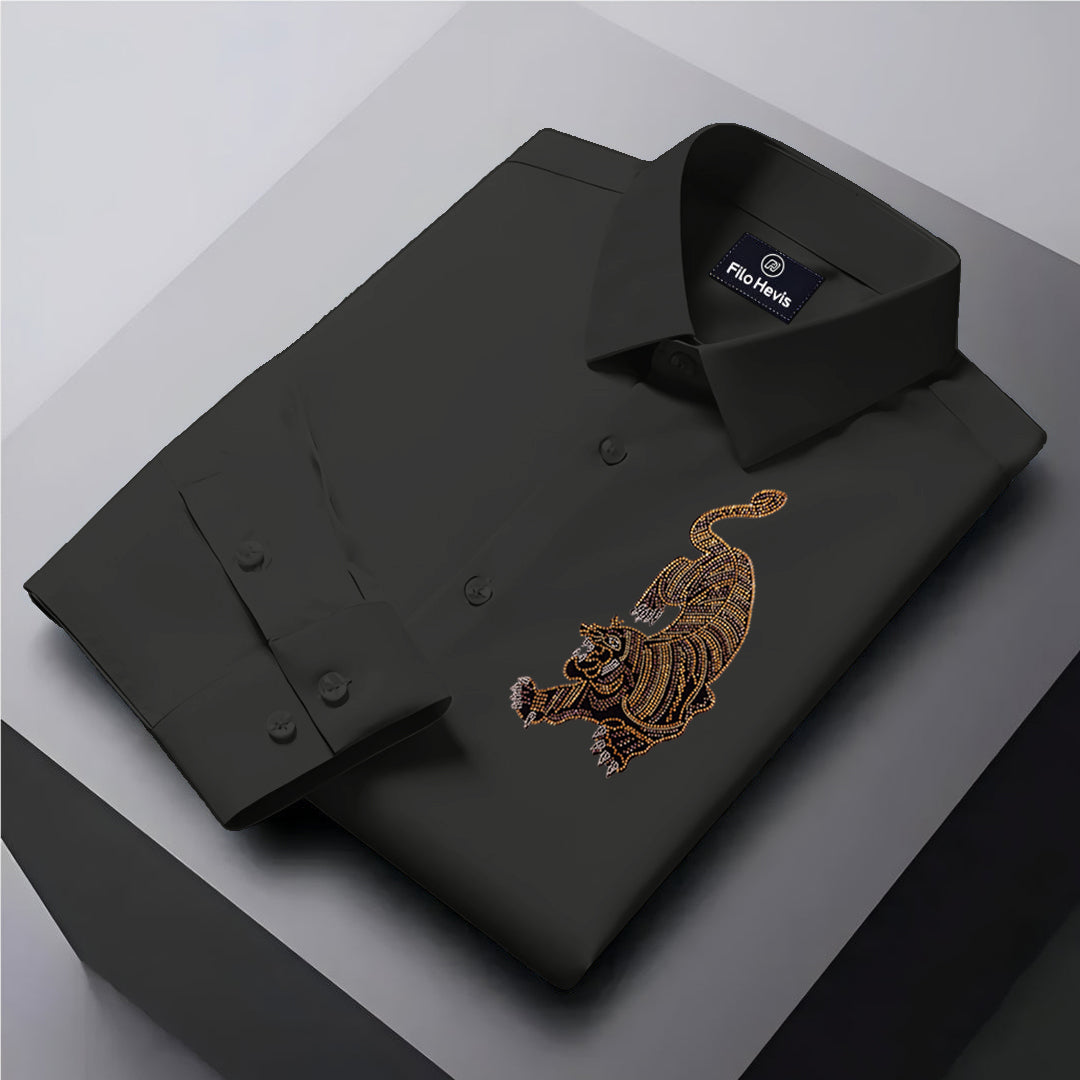 Men's ClubWear Premium Shirt - Darkest Grey