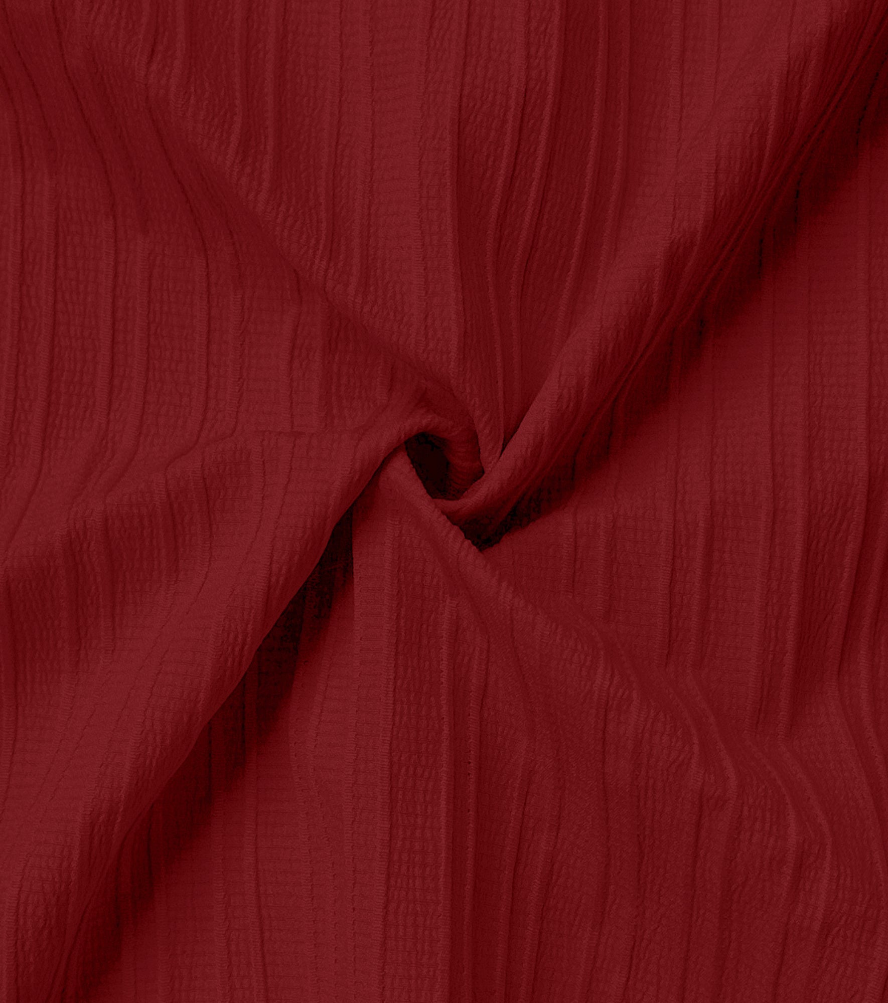 Men’s Textured Popcorn Half Sleeve Casual Shirt – Red
