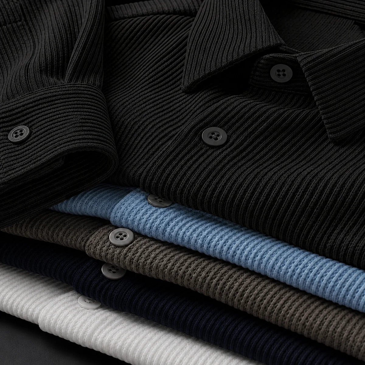 black corduroy shirt full sleeve