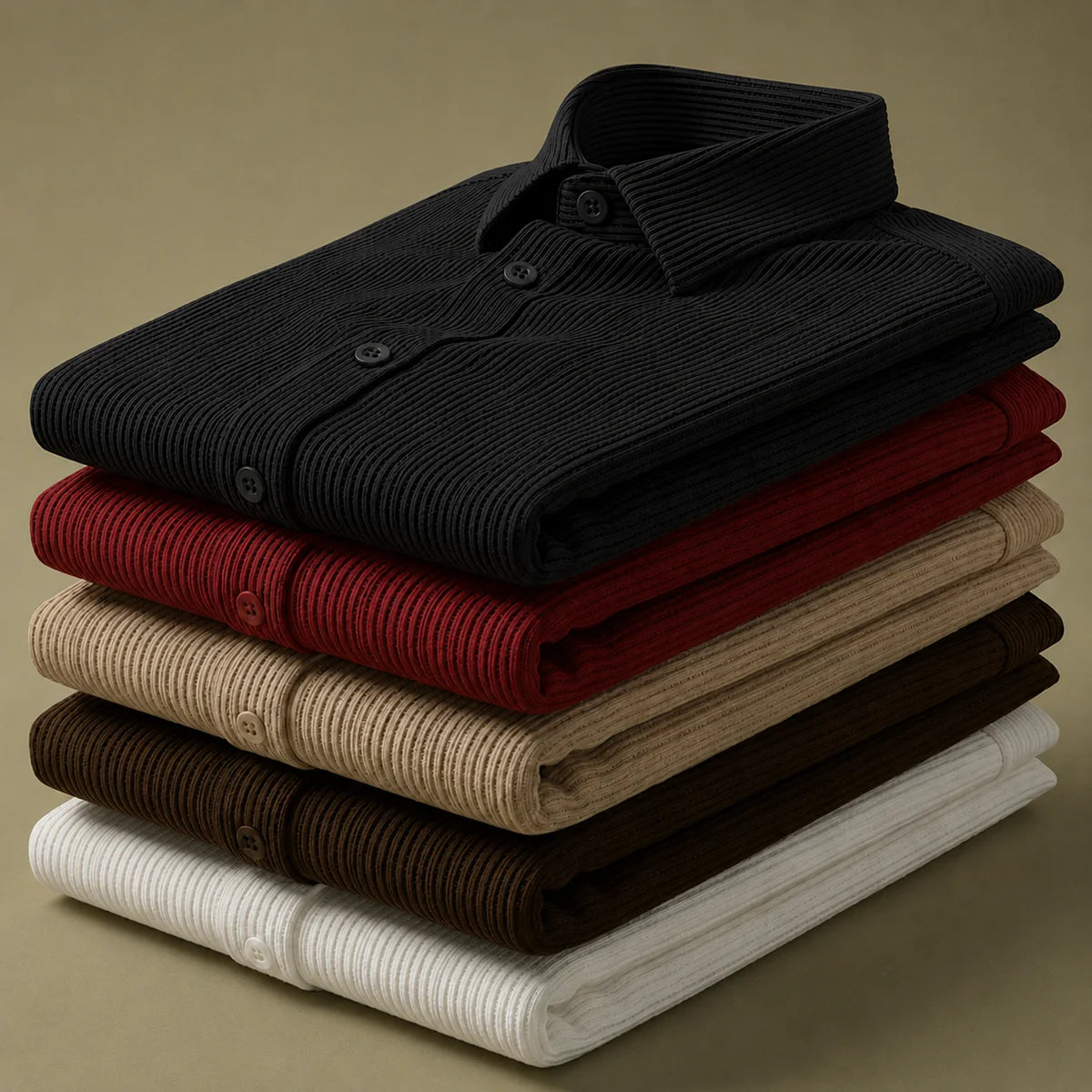 corduroy shirt for men self cord