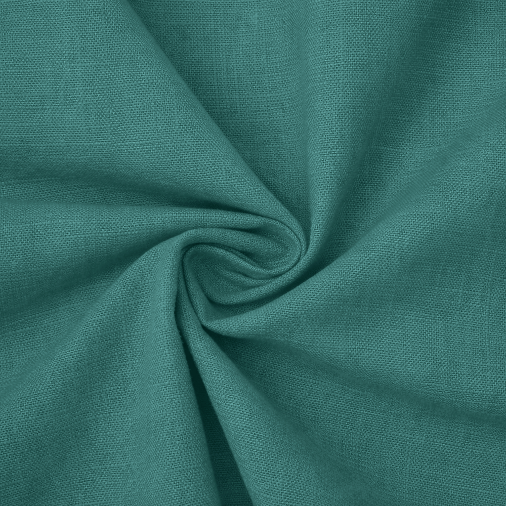 MEN’S CHINESE COLLAR SHIRT | FULL SLEEVE COTTON LINEN T-NECK SHIRT | Turquoise green COLOR