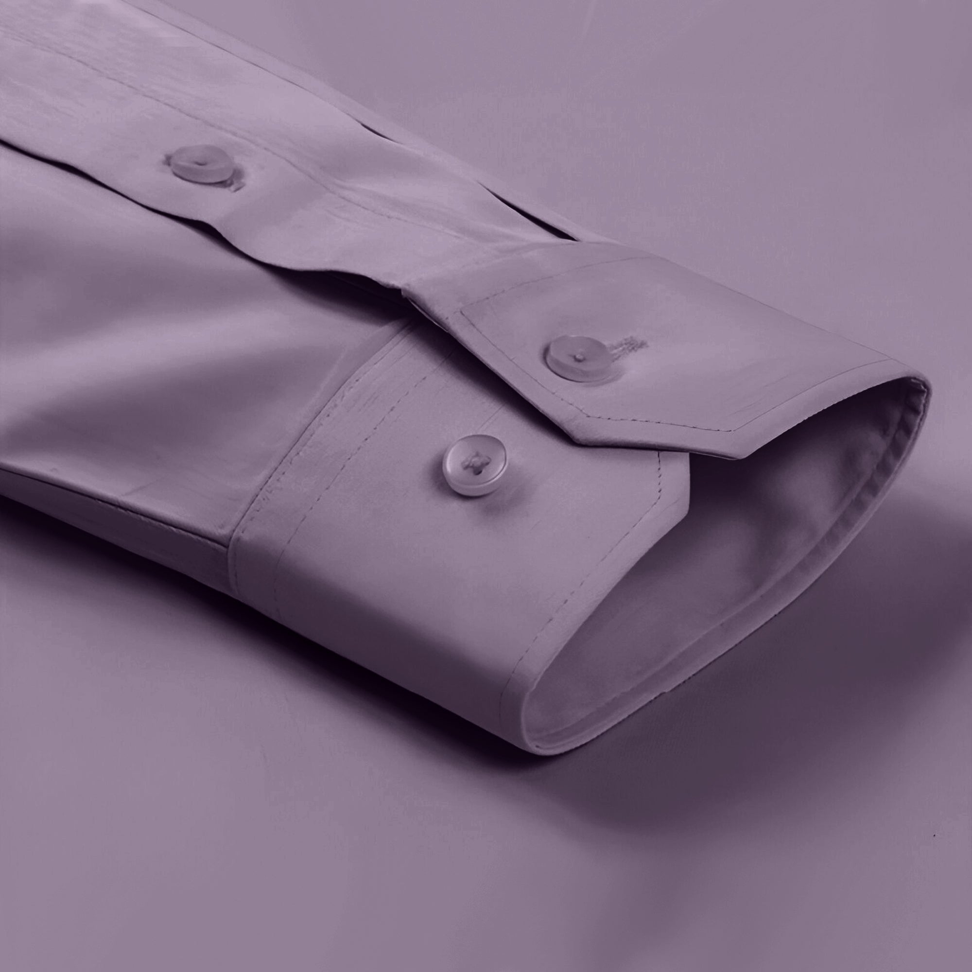 Cotton Satin Formal Shirt for Men - Regular Fit Full Sleeve | Light Onion